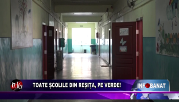 Toate școlile din Reșița, pe verde!