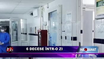 6 decese într-o zi