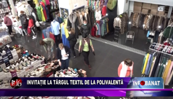 Invitație la Târgul Textil de la Polivalentă