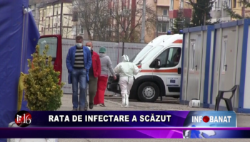 Rata de infectare a scăzut