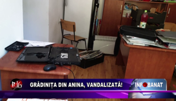 Grădinița din Anina, vandalizată!