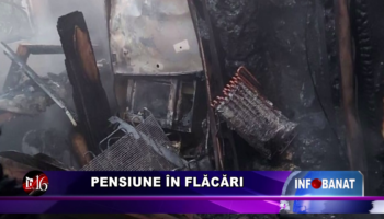 Pensiune în flăcări