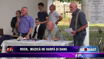 Rock, muzică de harpă și dans