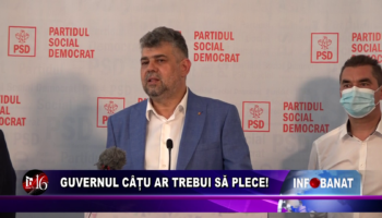 Guvernul Câțu are trebui să plece!