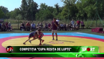 Competiția „Cupa Reșița de Lupte”