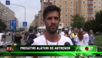 Pregătiri alături de antrenor