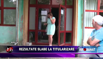 Rezultate slabe la titularizare