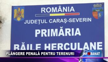 Plângere penală pentru terenuri