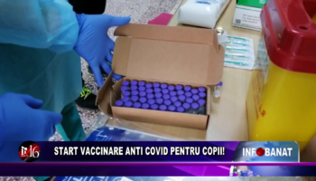 Start vaccinare anti covid pentru copii!