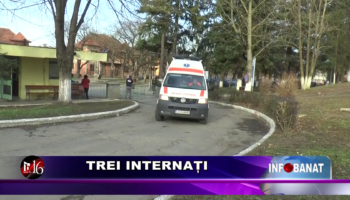 Trei internați