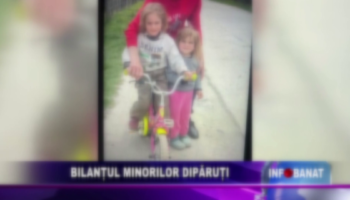 BILANȚ AL MINORILOR DISPĂRUȚI