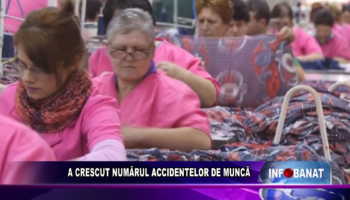 A CRESCUT NUMĂRUL ACCIDENTELOR DE MUNCĂ