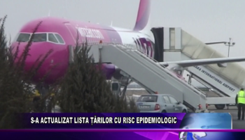 S A ACTUALIZAT LISTA ȚĂRILOR CU RISC EPIDEMIOLOGIC