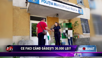 Ce faci când găsesști 30.000 lei ?