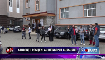 Studenții reșițeni au reînceput cursurile