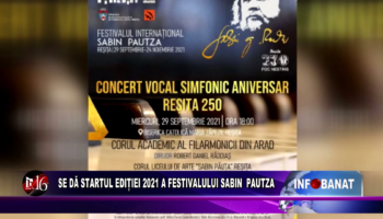 Se dă startul ediției 2021 a Festivalului Sabin Pautza