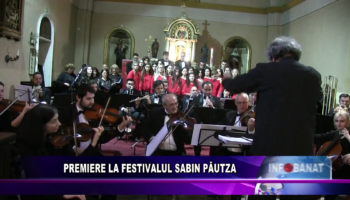 PREMIERE LA FESTIVALUL SABIN PĂUTZA