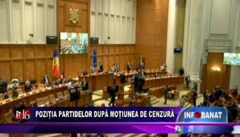 Poziția partidelor după moțiunea de cenzură