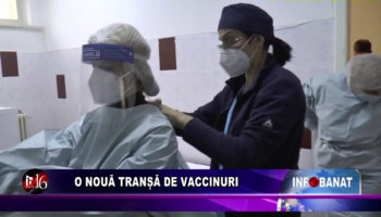 O nouă tranșă de vaccinuri