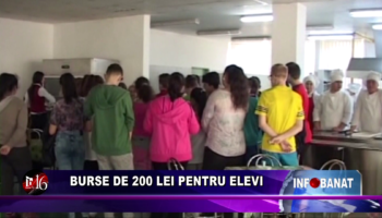 Burse de 200 lei pentru elevi