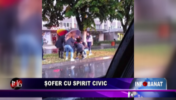 Șofer cu spirit civic