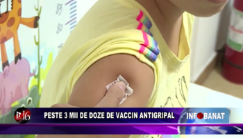 Peste 3 mii de doze de vaccin antigripal