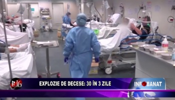 Explozie de decese: 30 în 3 zile