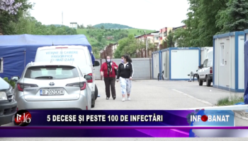 5 decese și peste 100 de infectări