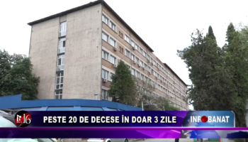 Peste 20 de decese în doar 3 zile