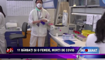 11 bărbați și o femeie, morți de covid