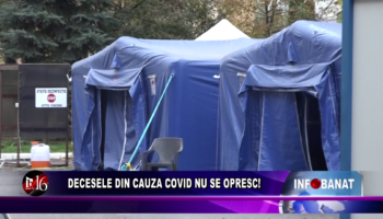 Decesele din cauza covid nu se opresc!