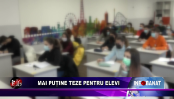 Mai puține teze pentru elevi