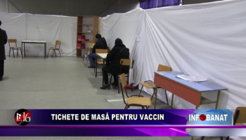 Tichete de masă pentru vaccin