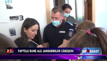 Faptele bune ale jandarmilor cărășeni