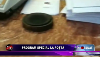 Program special la poștă