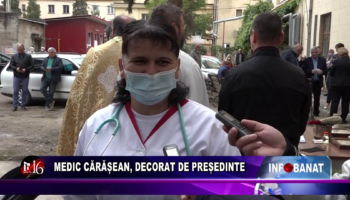 Medic cărășean, decorat de președinte