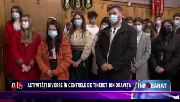 Activități diverse în centrele de tineret din Oravița