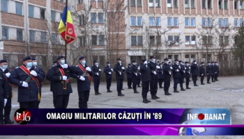 Omagiu militarilor căzuți în ’89