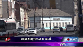 Vreme neașteptat de caldă