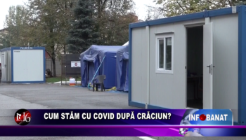 Cum stăm cu covid după Crăciun?