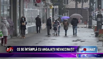 Ce se întâmplă cu angajații nevaccinati?