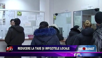 Reducere la taxele și impozitele locale