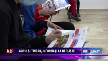 Copiii și tinerii, informați la Berliște