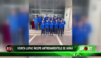 Voința Lupac începe antrenamentele de iarnă