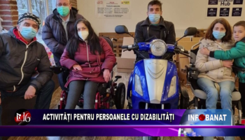 Activități pentru persoanele cu dizabilități