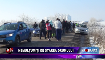 Nemulțumiți de starea drumului