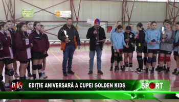 Ediție aniversară a Cupei Golden Kids