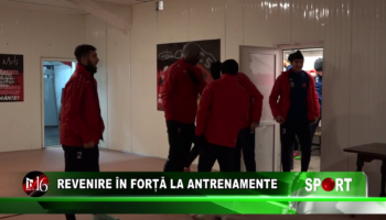 Revenire în forță la antrenamente