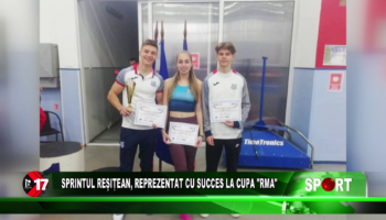 Sprintul reșițean, reprezentant cu succes la „Cupa RMA”