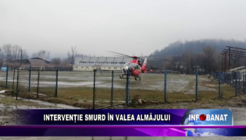 Intervenție SMURD în Valea Almăjului